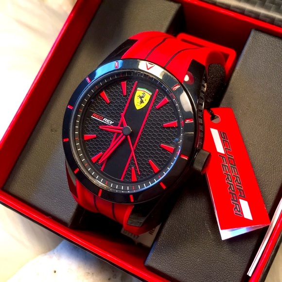 Ferrari Other - 🐎🔴Ferrari®Red & Black Silicon Watch🔴🐎